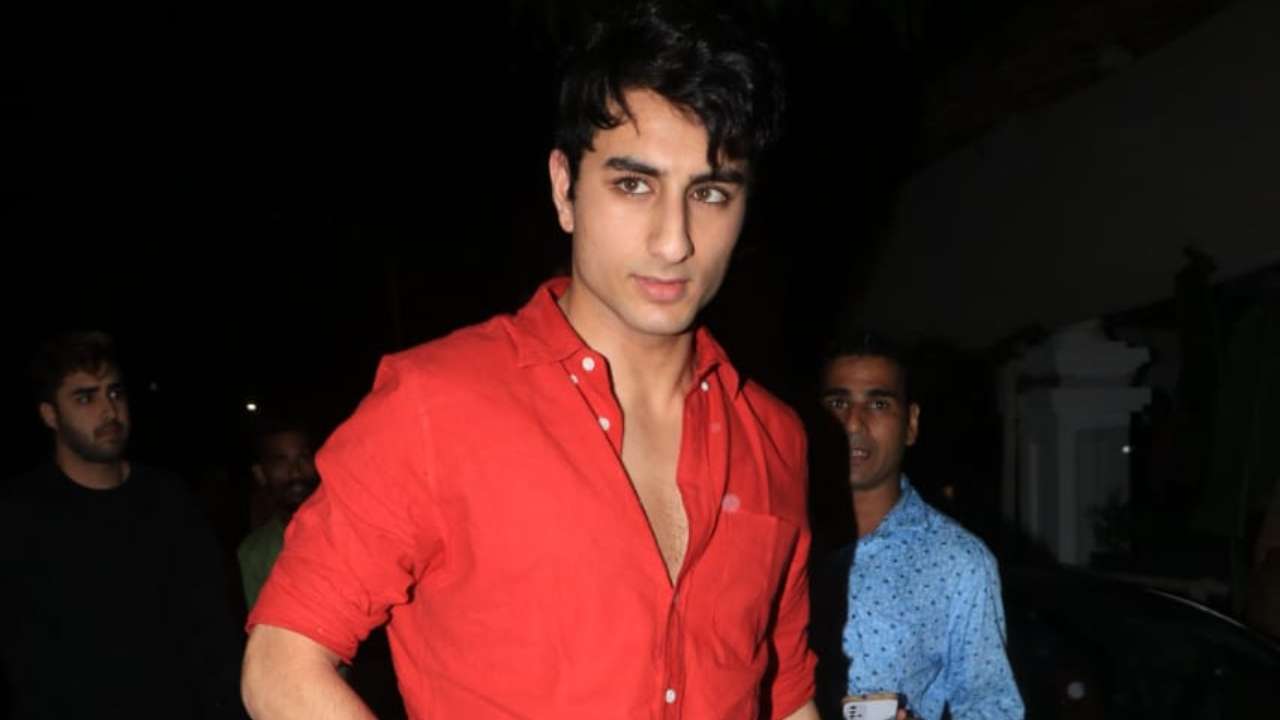 Ibrahim Ali Khan looks amazing in red