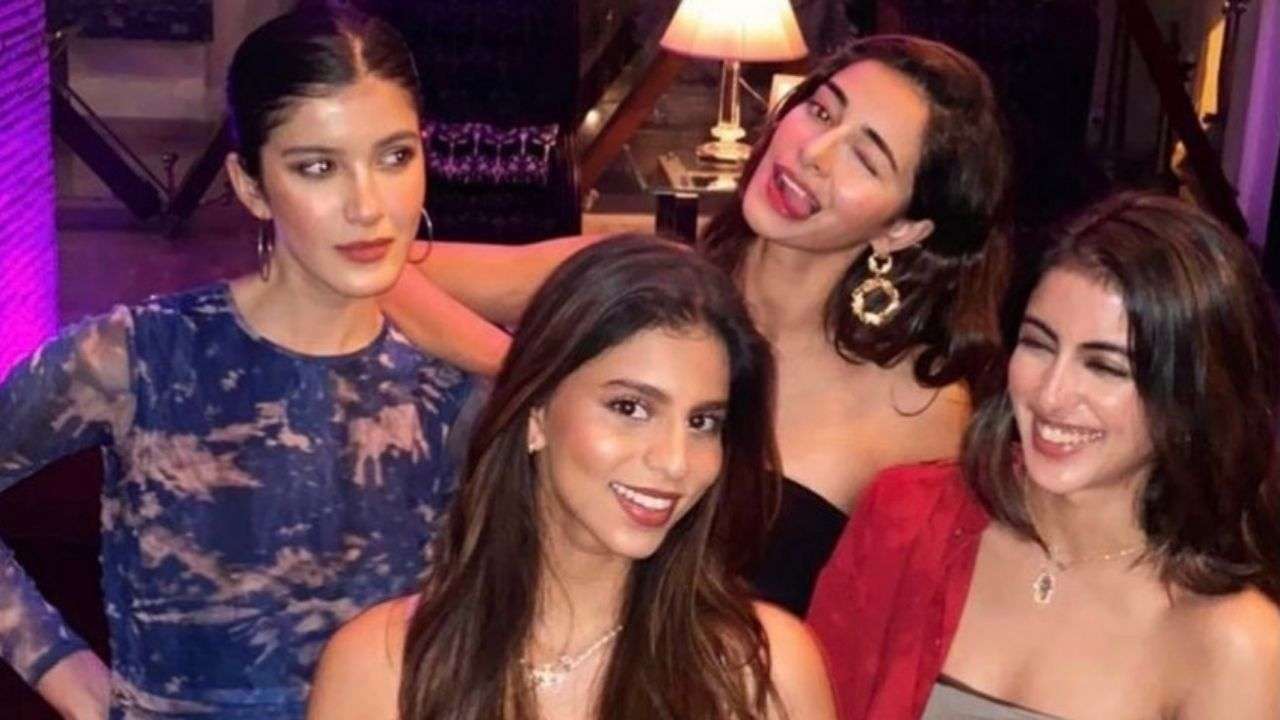 Suhana Khan -Ananya Pandey- Shanaya Kapoor