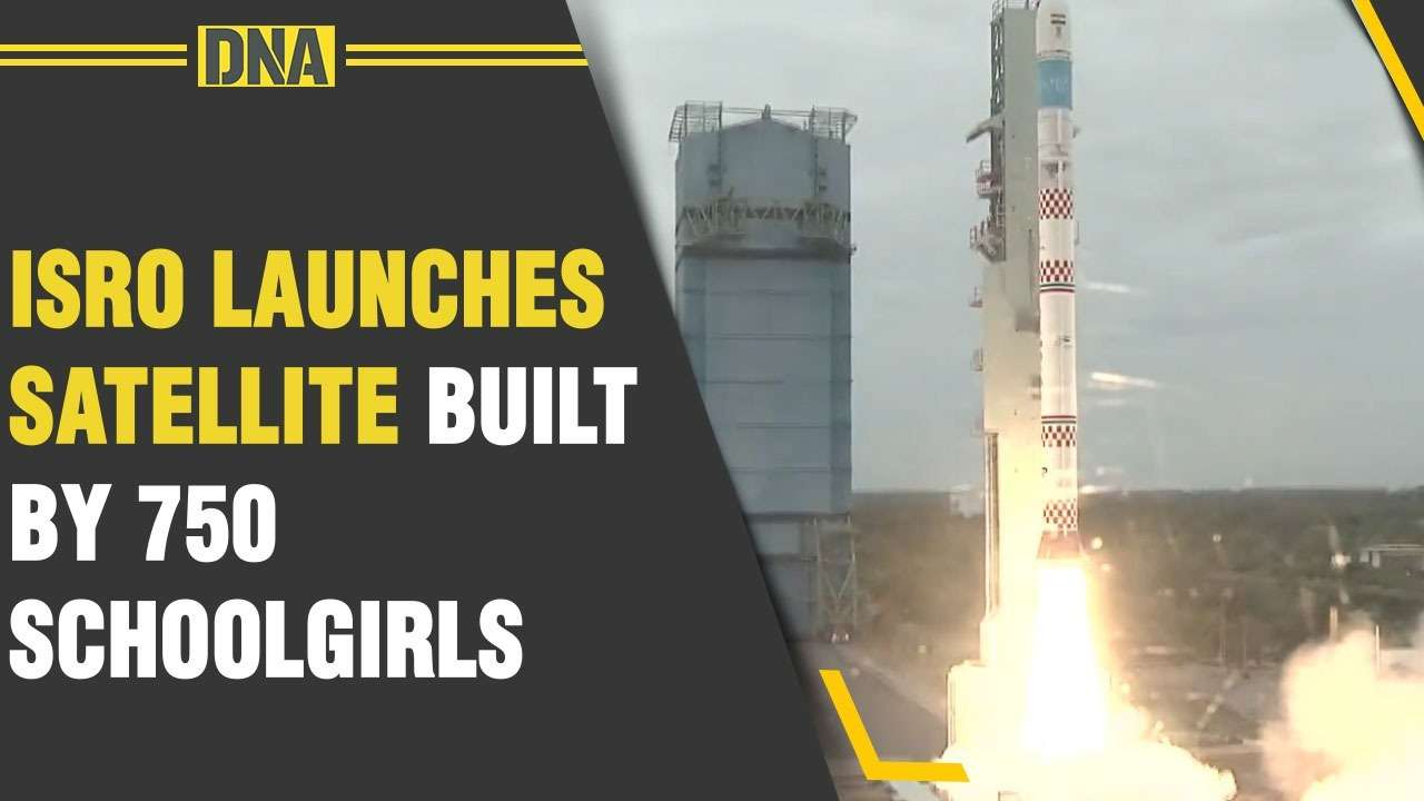 ISRO maiden SSLV launch: ISRO launches Satellite Built By 750 Schoolgirls