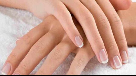 Long and slim finger women nature 