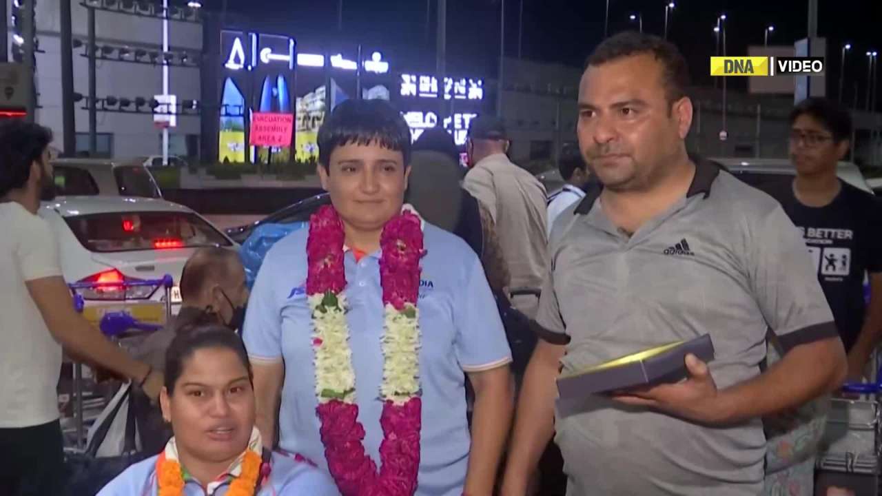 CWG 2022: Shot put para athletes Sharmila and Poonam arrive in Delhi