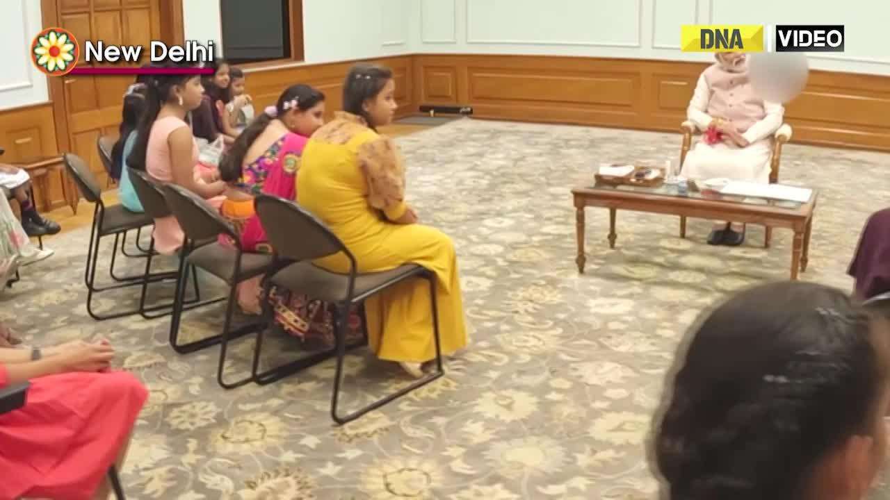 Raksha Bandhan: PM Modi gives ‘Tiranga’ to every child post celebrations