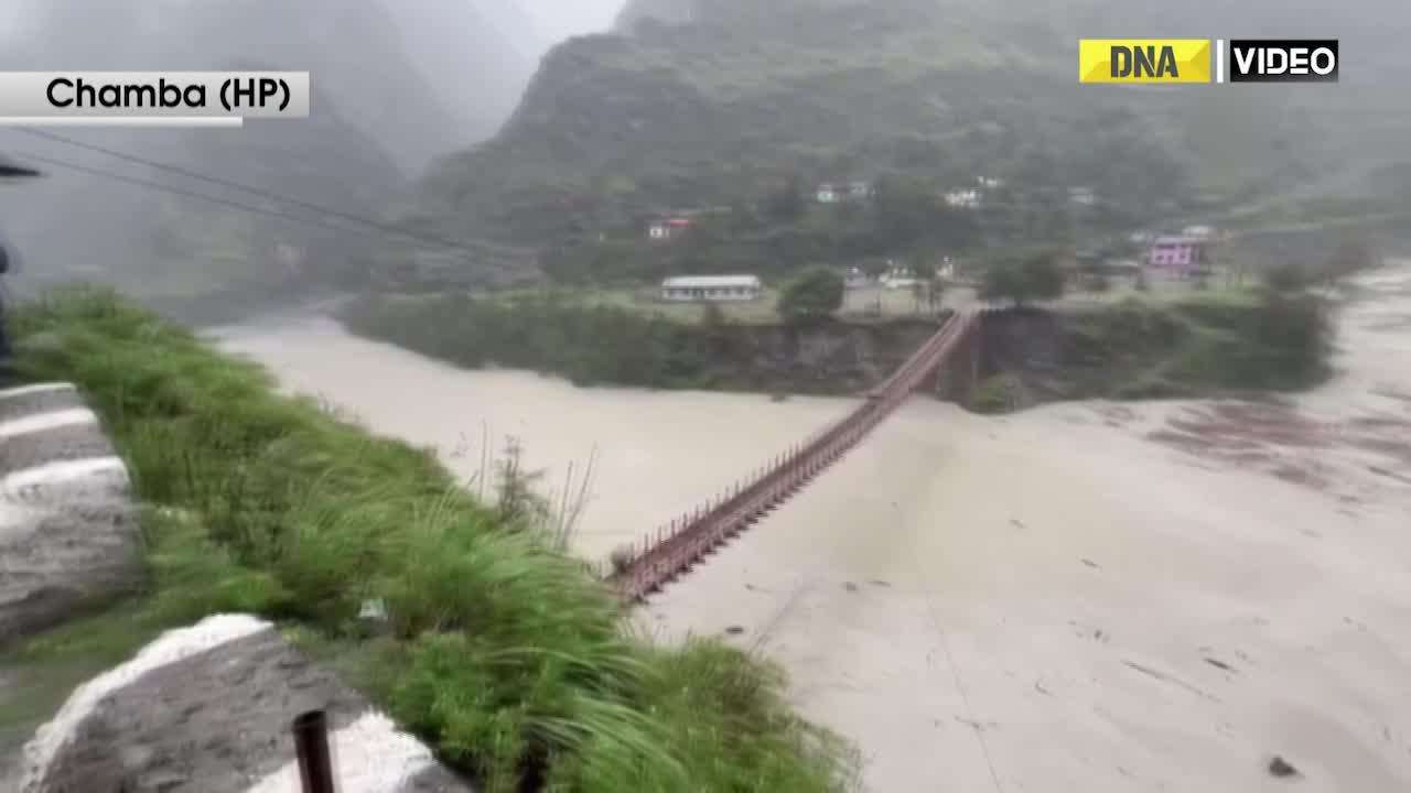 Cloudburst strikes Himachal Pradesh's Chamba amid heavy rainfall
