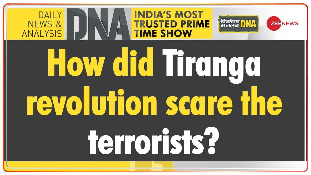 DNA : Know how the Tiranga revolution in Kashmir scares terrorists