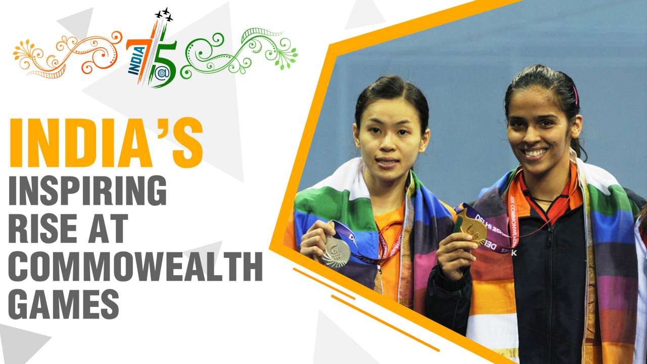 India@75: A look at India's inspiring rise at Commonwealth Games