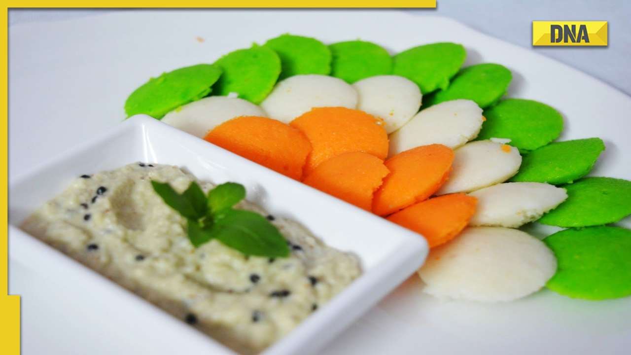 Tri-Coloured Idlis