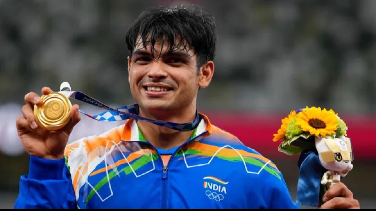 Neeraj Chopra Olympic Medal