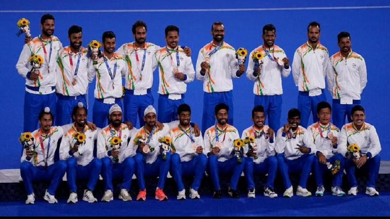 Indian Hockey Team Olympic Medal 