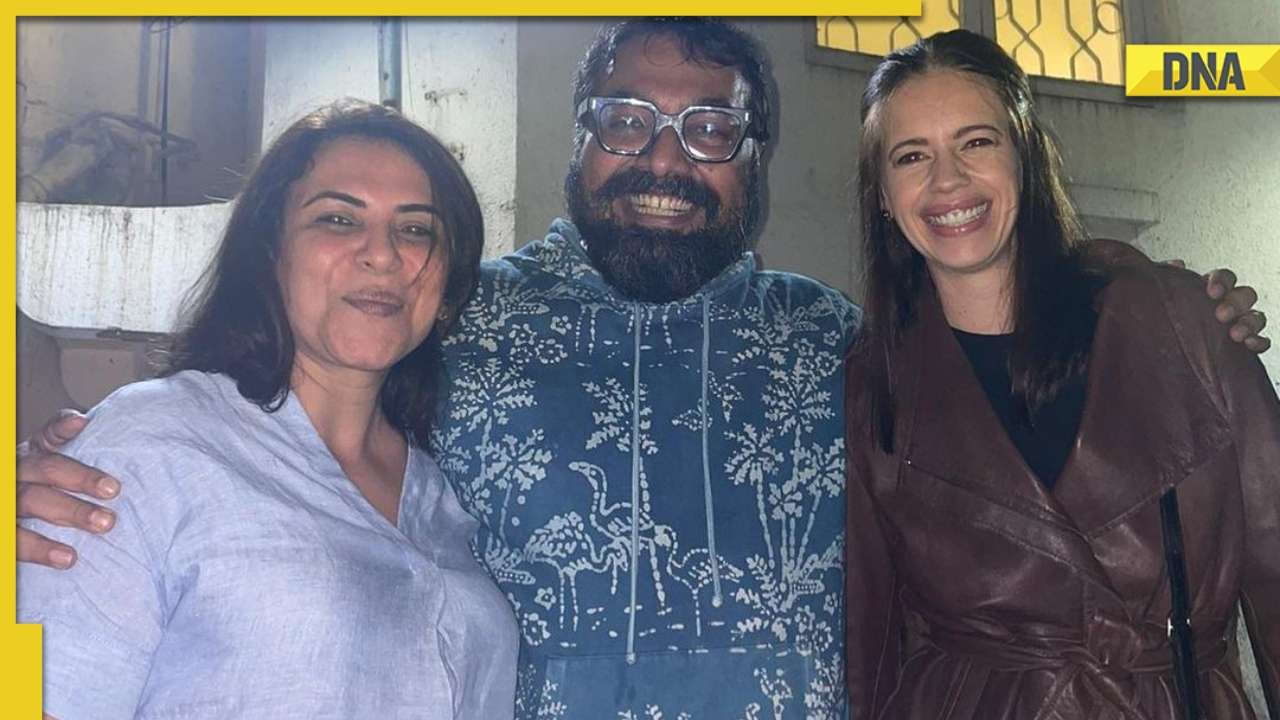 Anurag Kashyap shares photo with his ex-wives Kalki Koechlin, Aarti Bajaj, calls them his 'two pillars'