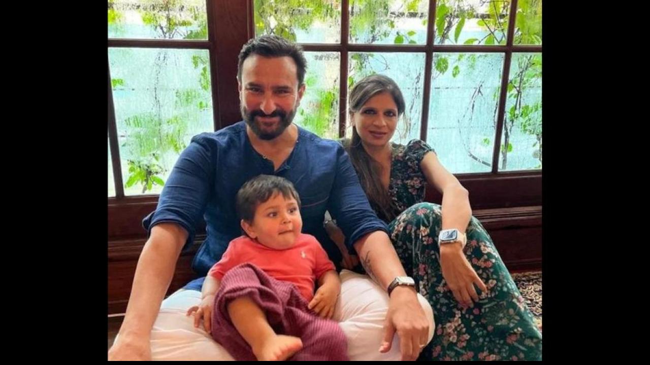 Saif Ali Khan Family Celebrate Birthday