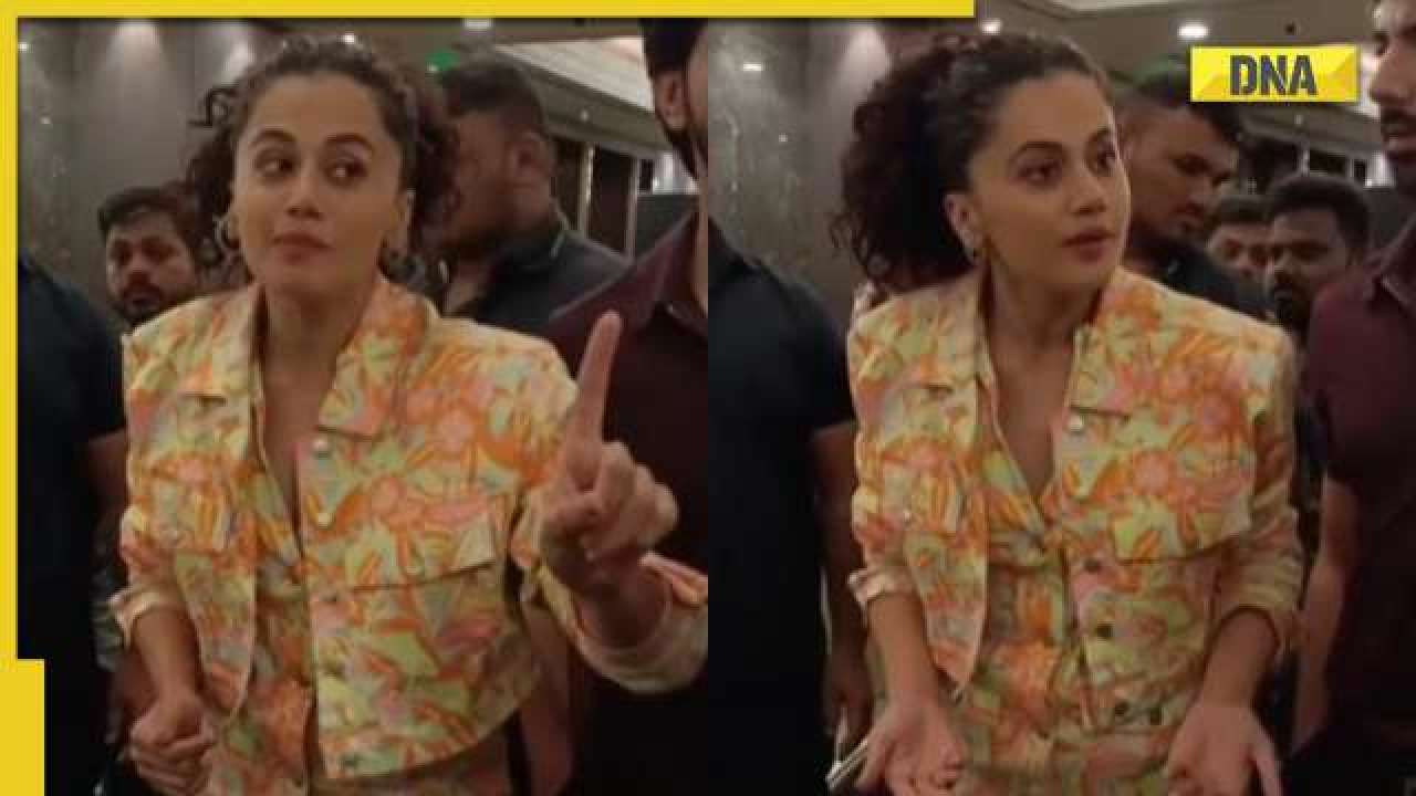 Tapsee Pannu Sexs Video - Dobaaraa star Taapsee Pannu breaks silence on viral video of her argument  with pap, says 'even my parents..'