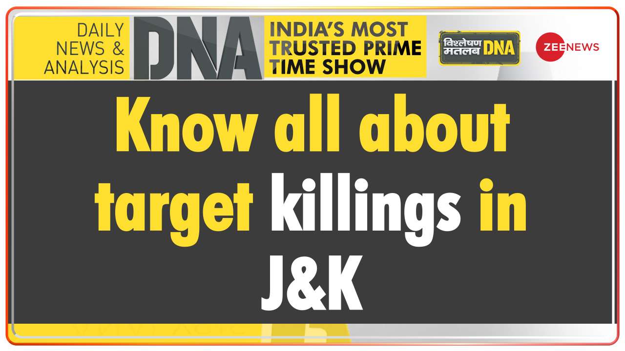 DNA: Know all about target killings in J&K