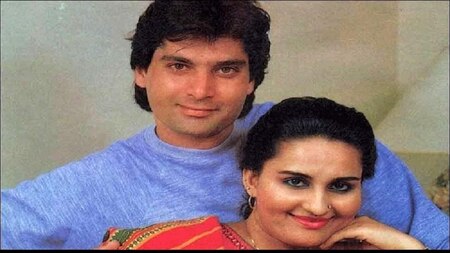 Mohsin Khan and Reena Roy