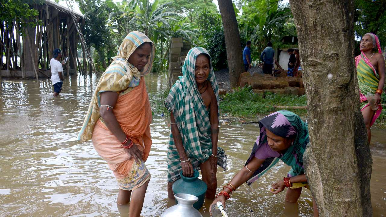 Waterlogging, flooding in Odisha