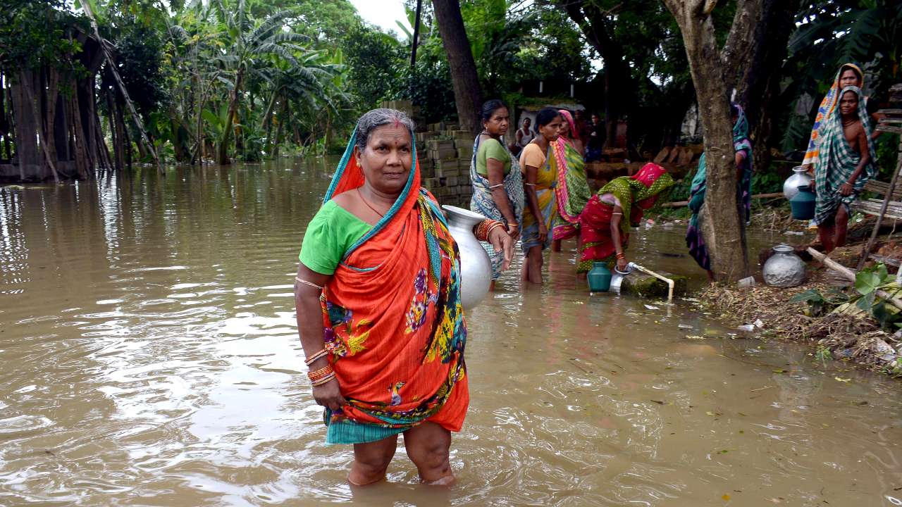 Waterlogging, flooding in Odisha