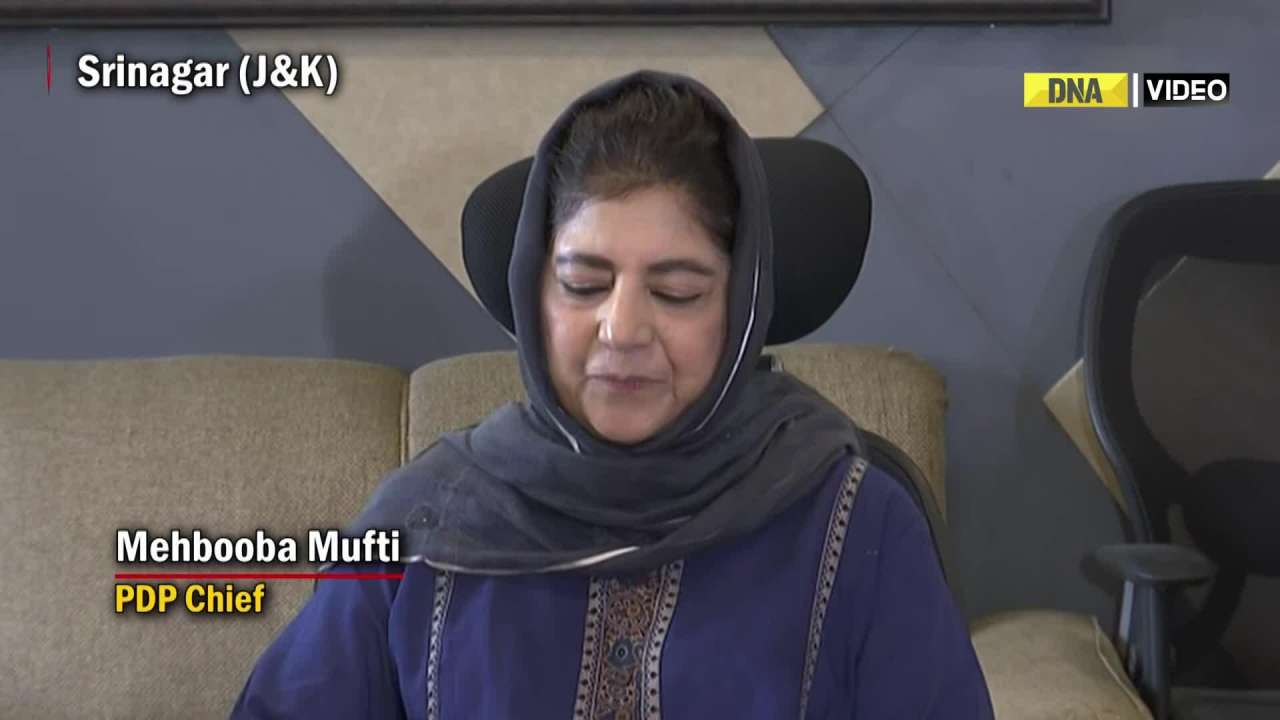 Mehbooba Mufti condemns voting rights for non-locals in J&K