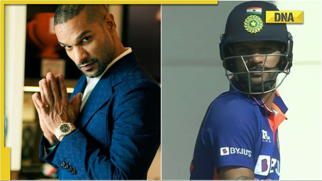 Shikhar Dhawan receives 'Love Bite' during IND vs ZIM 1st ODI, shares pic on Instagram