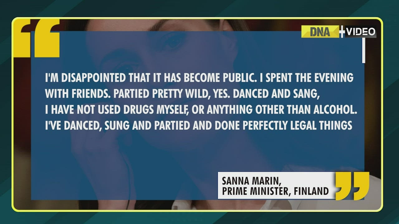 What Is The Controversy Around The Video Of Finland PM Sanna Marin ...