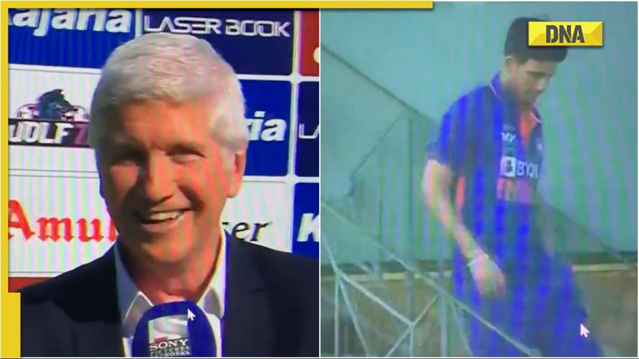 Watch: Alan Wilkins' priceless reaction as Shubman Gill 'disappears' after IND vs ZIM 1st ODI