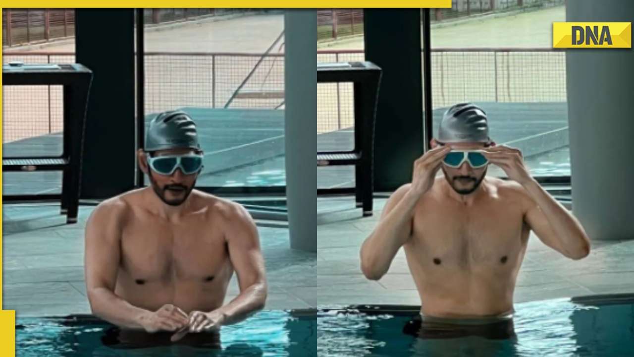 Mahesh Babu sets internet on fire as he poses shirtless in pool, Namrata Shirodkar drops photos