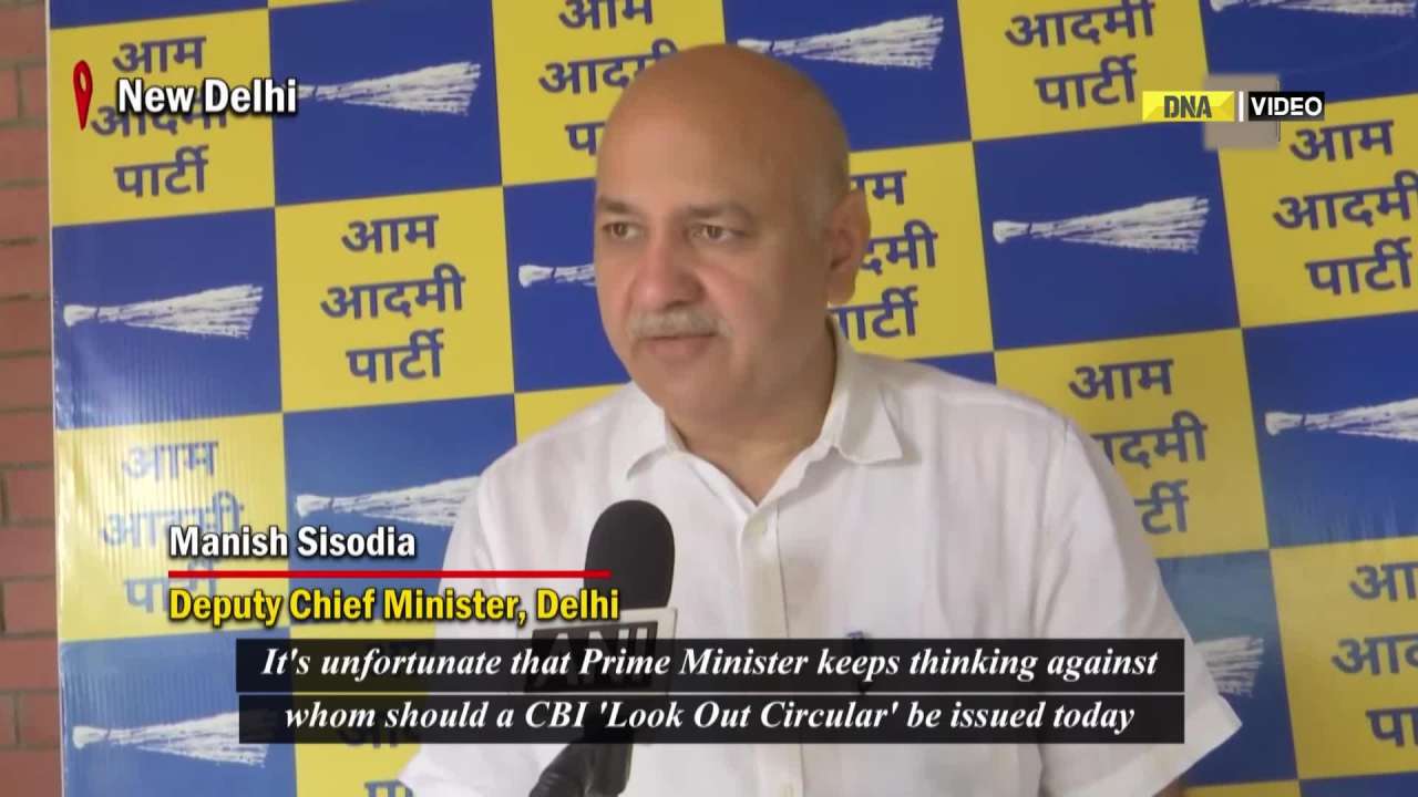 Manish Sisodia says, people will give BJP ‘Look Out Circular’ after 2024 election