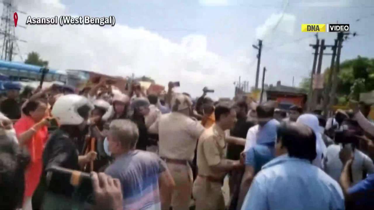 West Bengal: Clash breaks out between TMC, BJP supporters during Asansol Municipal by-elections