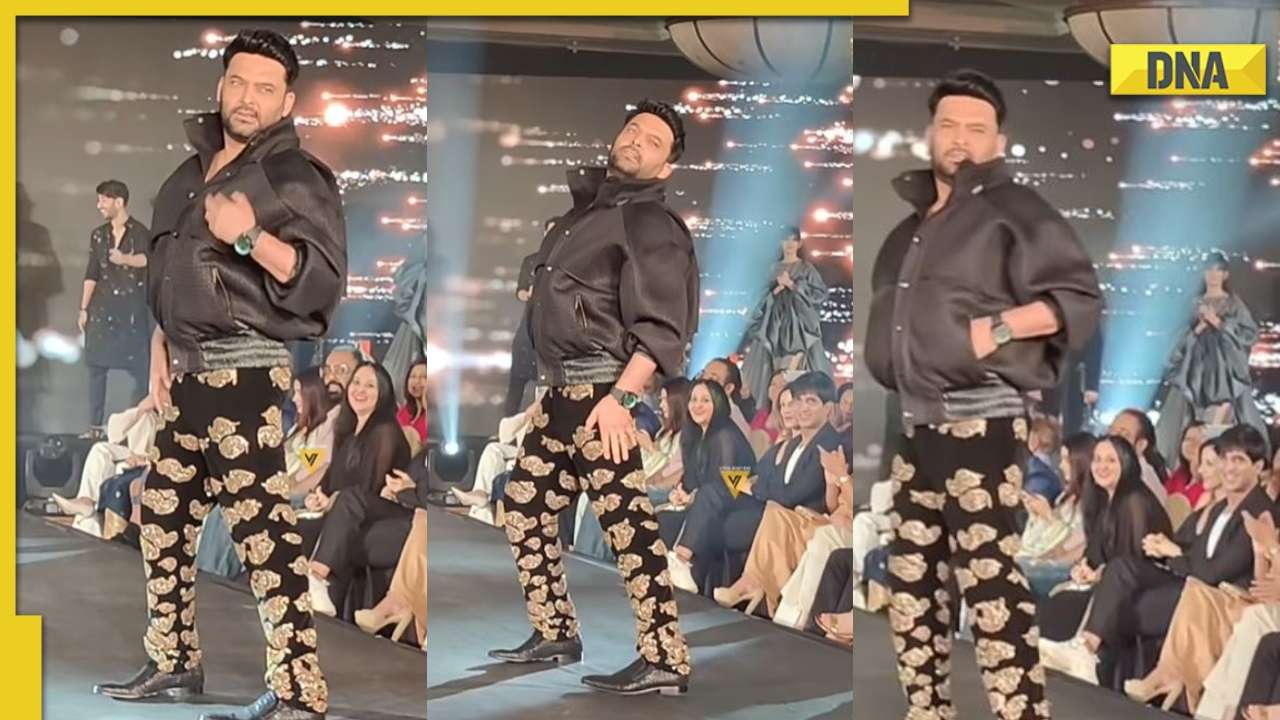 Kapil Sharma drops seductive poses as he makes his ramp debut, ends it with  a big laugh. Watch | Bollywood News - The Indian Express