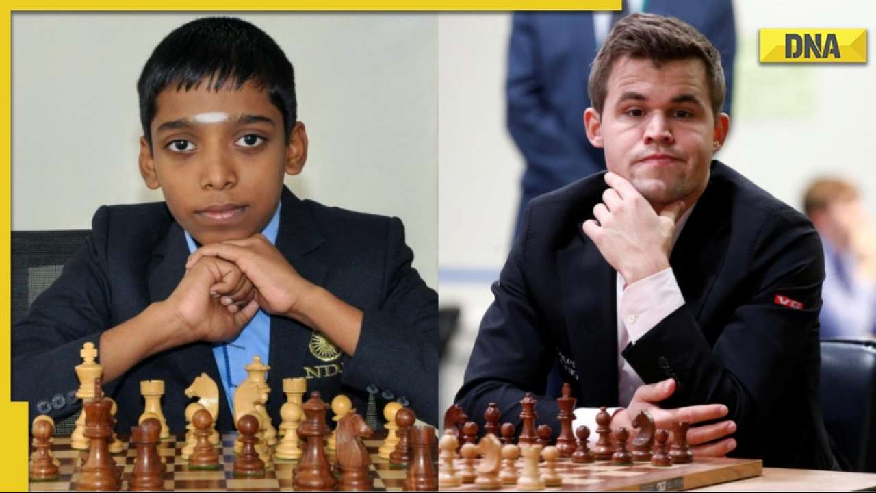 Magnus Carlsen defeats Rameshbabu Praggnanandhaa to become Chess