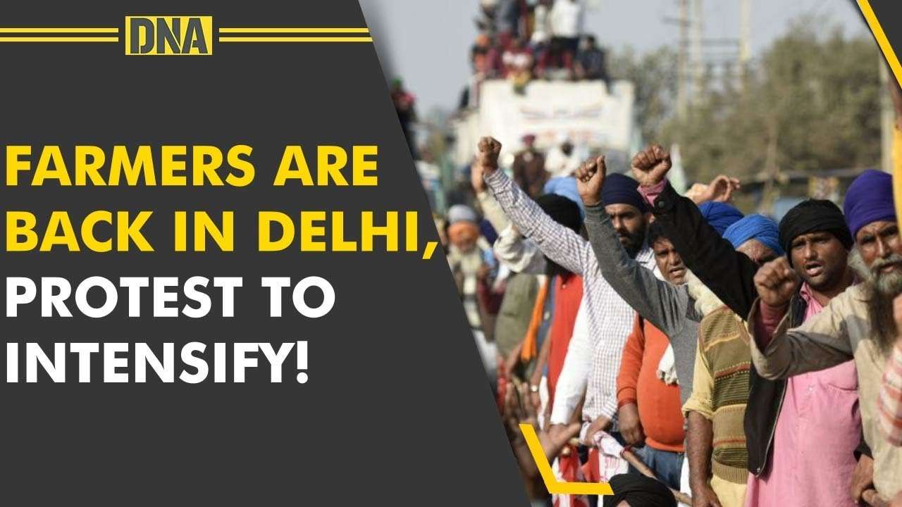 Massive Farmers' Protest In Delhi; Section 144 Imposed, Police Detain ...