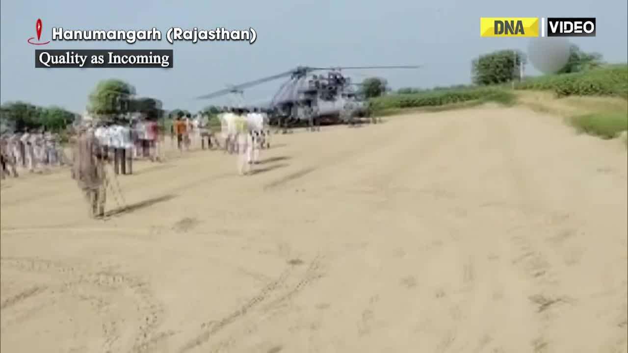 IAF’s Mi-35 helicopter makes emergency landing in Rajasthan's Hanumangarh