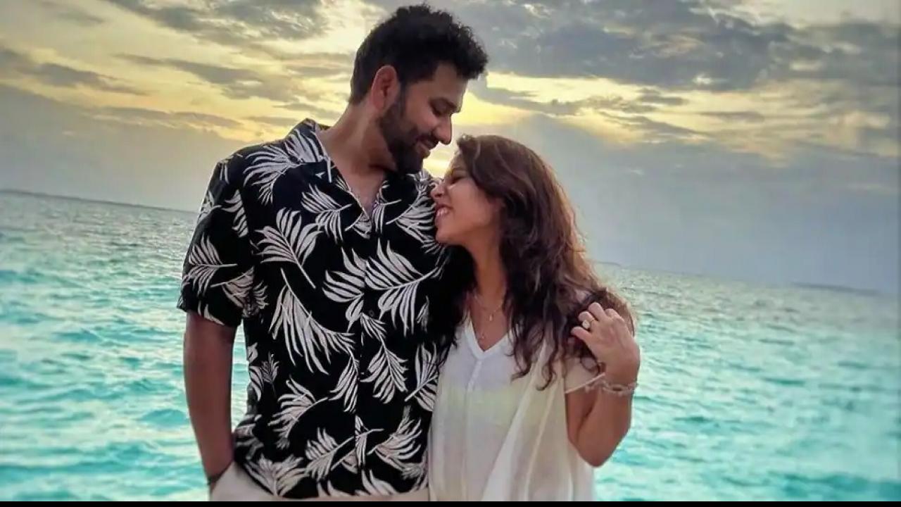 Rohit Sharma Wife Ritika Sajdeh 