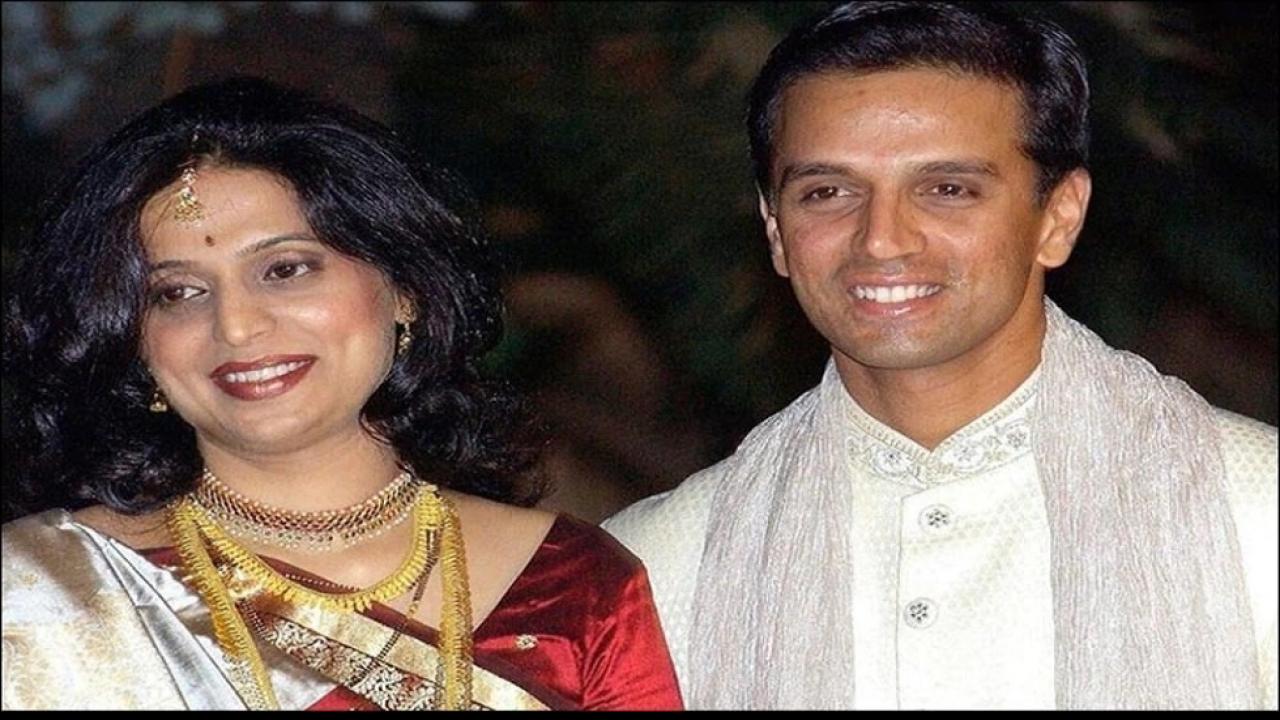 Rahul Dravid And Vijeta Pendharkar