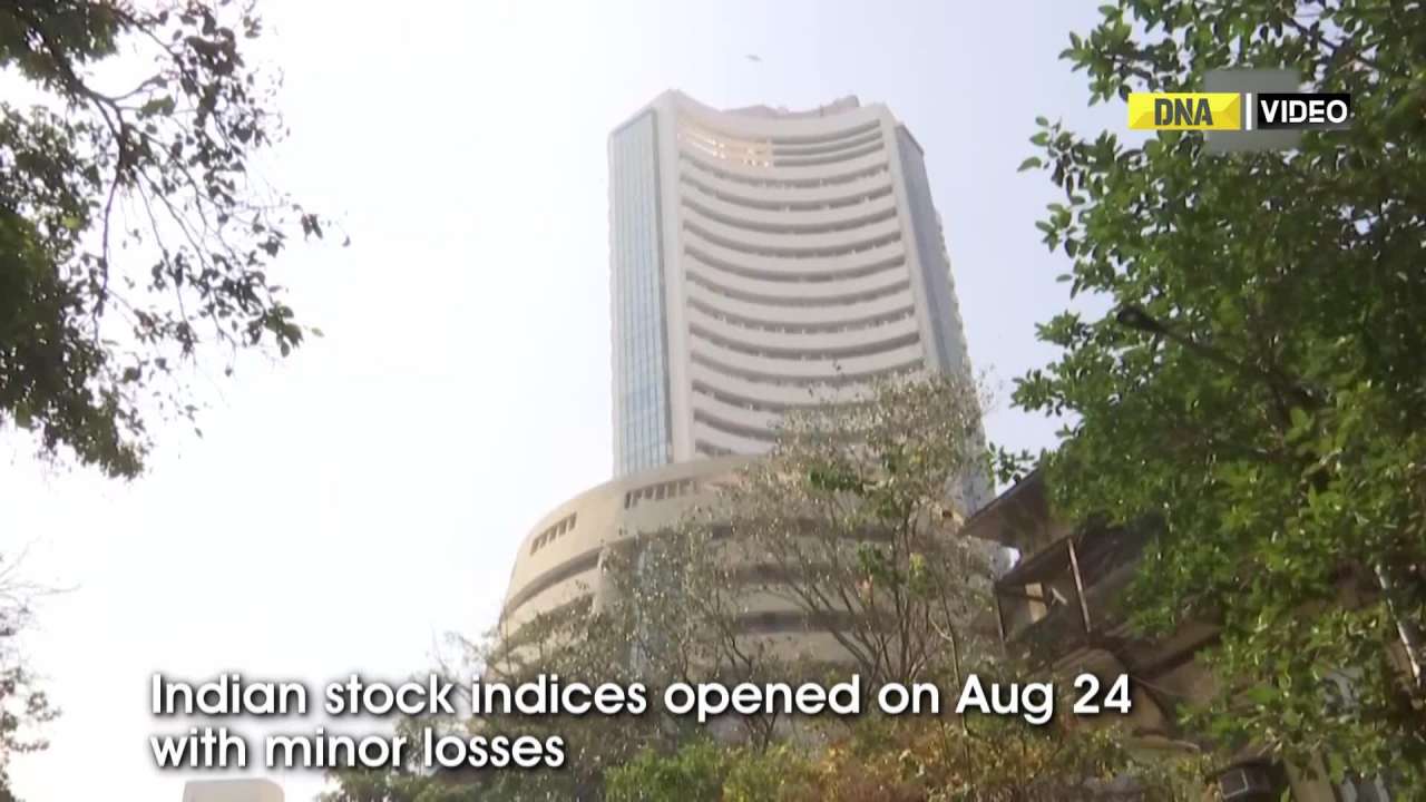 Indian stocks open Wednesday's trade with minor losses