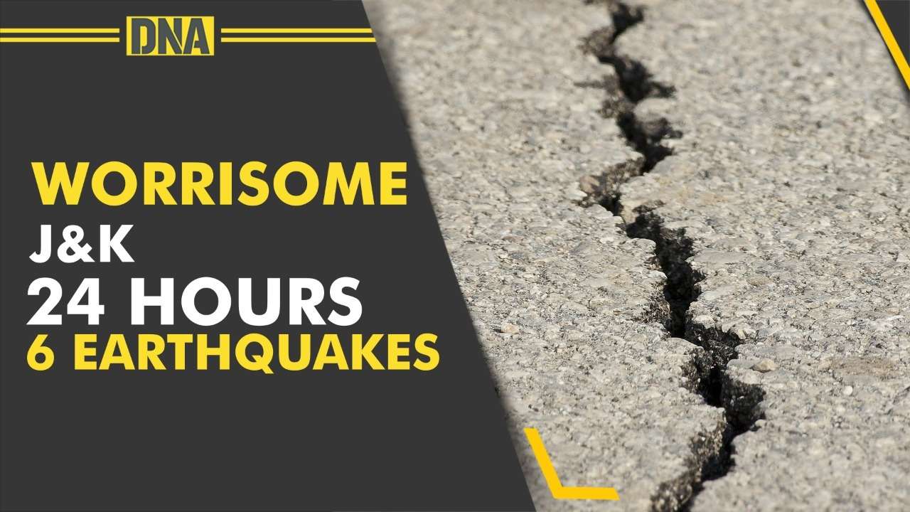 6 earthquakes jolt Jammu & Kashmir in less than 24 hours