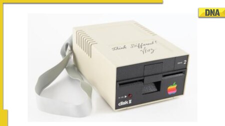 Apple II Floppy Disk Drive signed by Steve Wozniac