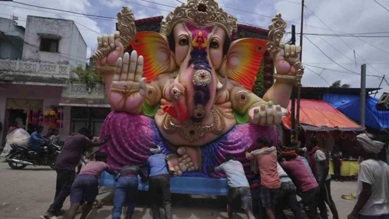 Ganesh Chaturthi celebration