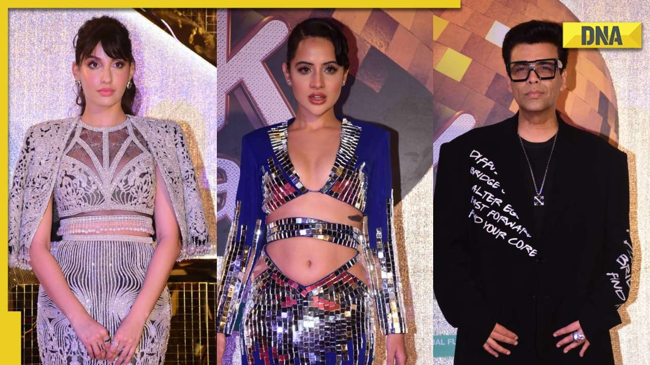 Nora Fatehi Xxx Sex - Nora Fatehi, Urfi Javed, Karan Johar burn the internet with their stylish  looks at Jhalak Dikhhla Jaa bash