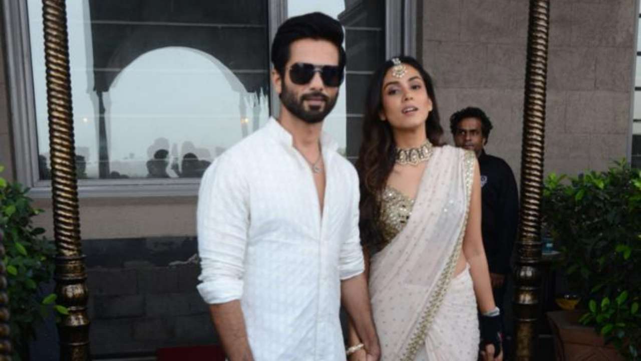 Shahid Kapoor and Mira Rajput