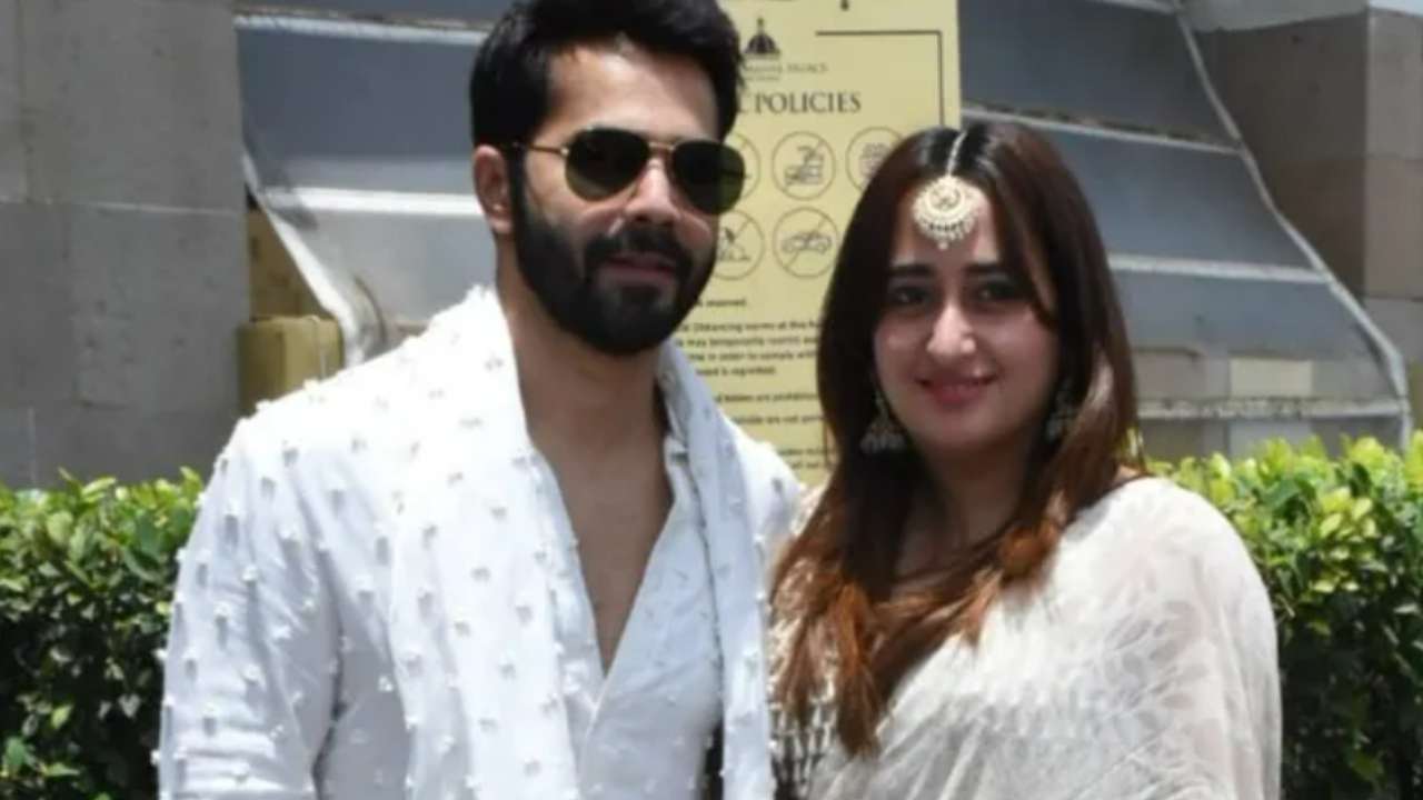 Varun Dhawan and Natasha Dalal