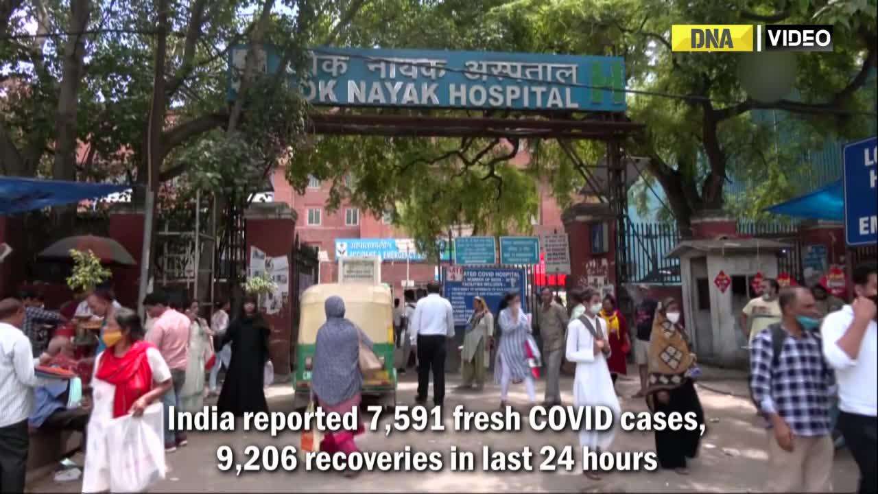 India logs 7,591 new cases of COVID-19 in last 24 hours 