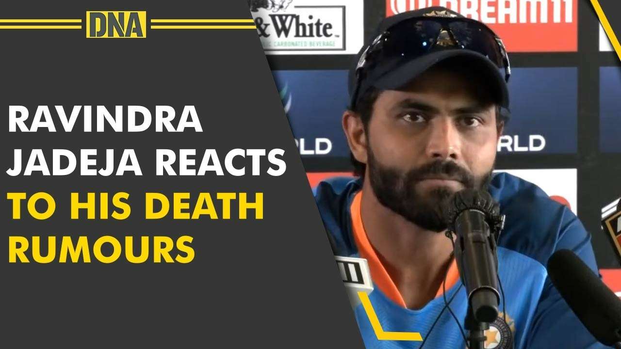 WATCH: Ravindra Jadeja REACTS to his death rumors