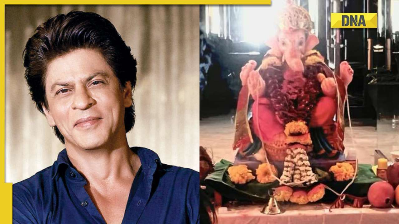 Ganesh Chaturthi 2022: Shah Rukh Khan welcomes 'Ganpatiji' at Mannat