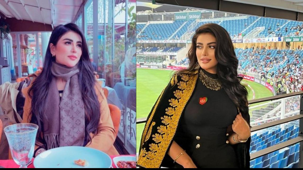 Hot Afghanistan fan Wazhma viral on social media