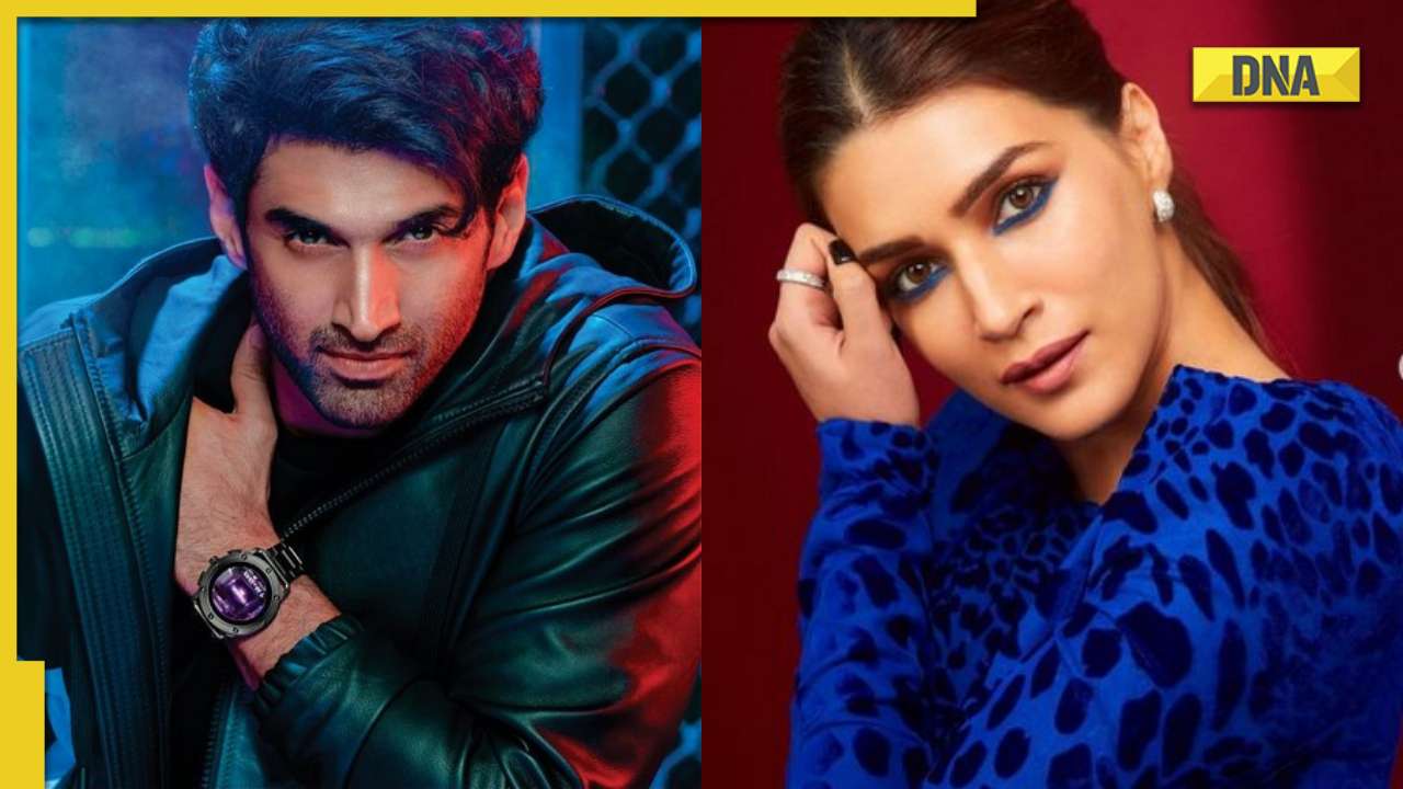 Kriti Xxx Video - Koffee With Karan 7: Kriti Sanon-Aditya Roy Kapur were 'canoodling' at  Karan Johar's bash? Actress responds