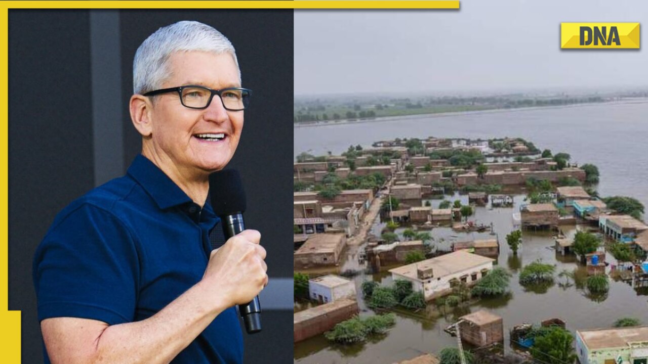 Apple CEO Tim Cook vows aid for flood-hit Pakistan