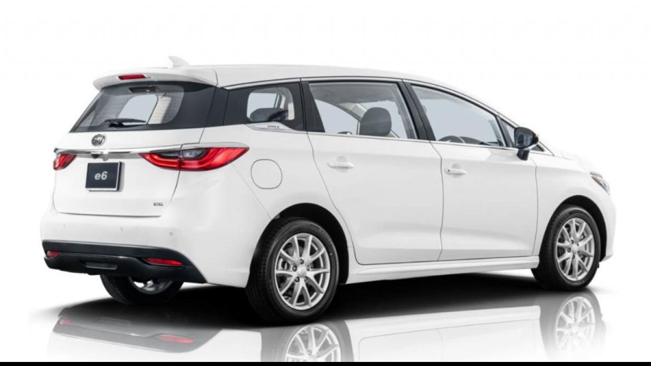 BYD e6 electric MPV Specifications