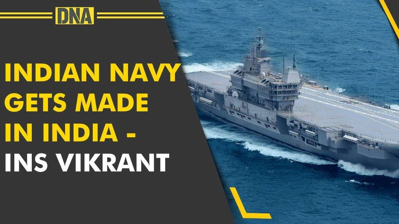WATCH: INS Vikrant, India's First Home-Built Aircraft Carrier, Commissioned