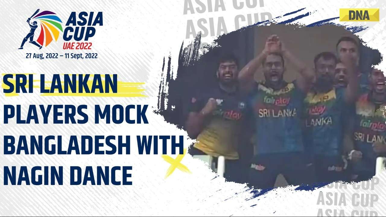 Asia CUP 2022: Sri Lankan players mock Bangladesh with Nagin dance