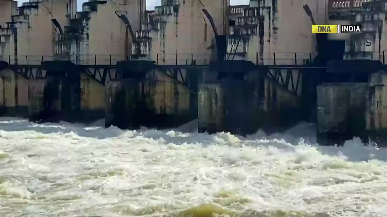 Maharashtra: Water level rises in Godavari river in Nashik amid incessant rainfall 
