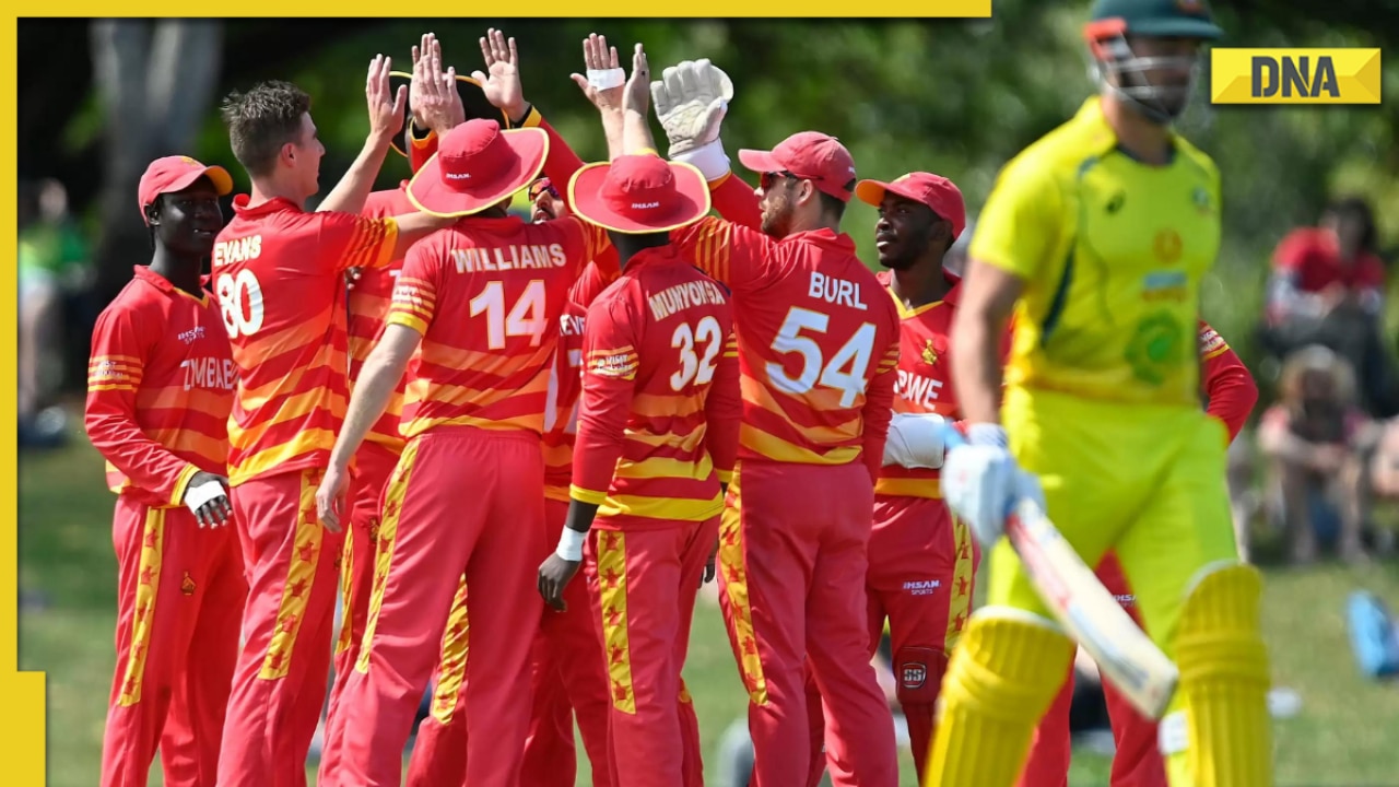 Zimbabwe creates HISTORY as they beat Australia by three-wickets, register first win in 8 years